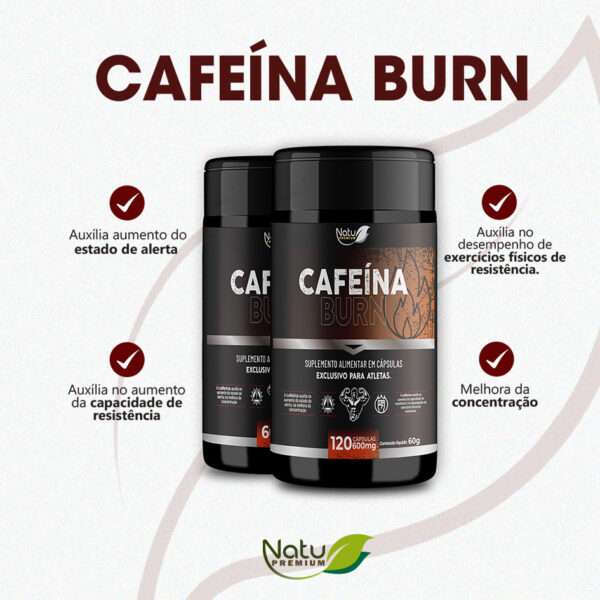 Cafeína Burn - 120 Caps - Image 2