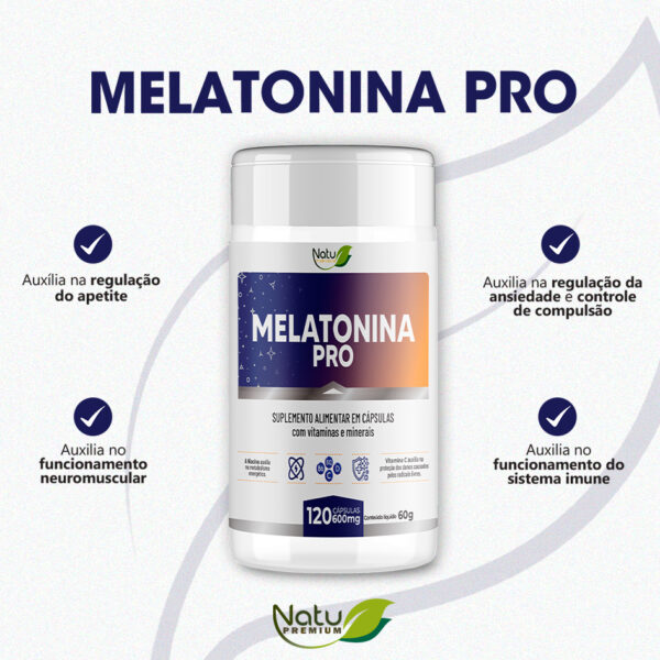 Melatonina Pro - 120 Caps - Image 2